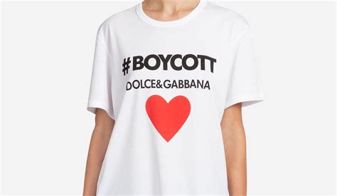 boycott dolce gabbana shirts|Dolce & Gabbana calls out critics with boycott T.